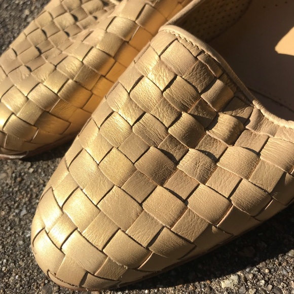AMALFI BY RANGONI Light Gold Loafers - Picture 3 of 6